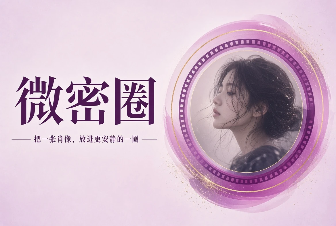 微密圈肖像摄影封面
